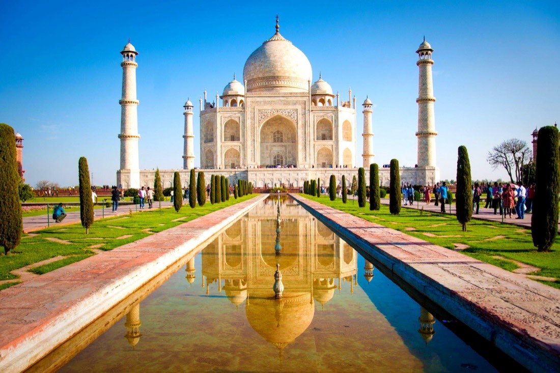 Taj Mahal in Agra, India